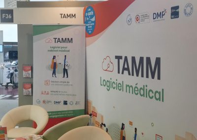 Stand TAMM - Logiciel médical TAMM